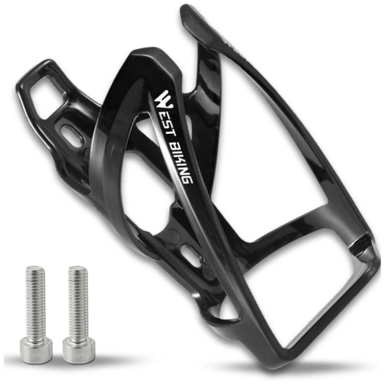 Dviračio laikiklis buteliui, juodas, elastingas N512