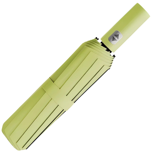 Skėtis žalias automatinis ANTI-UV sulankstomas V3