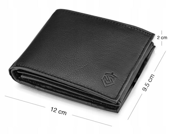 Odinė piniginė vyrams Stevens DP02