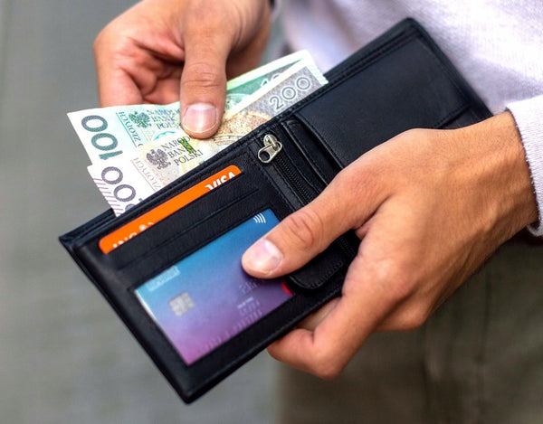 Odinė piniginė vyrams Stevens DP02