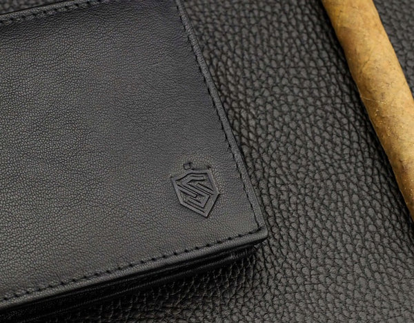 Odinė piniginė vyrams Stevens DP02