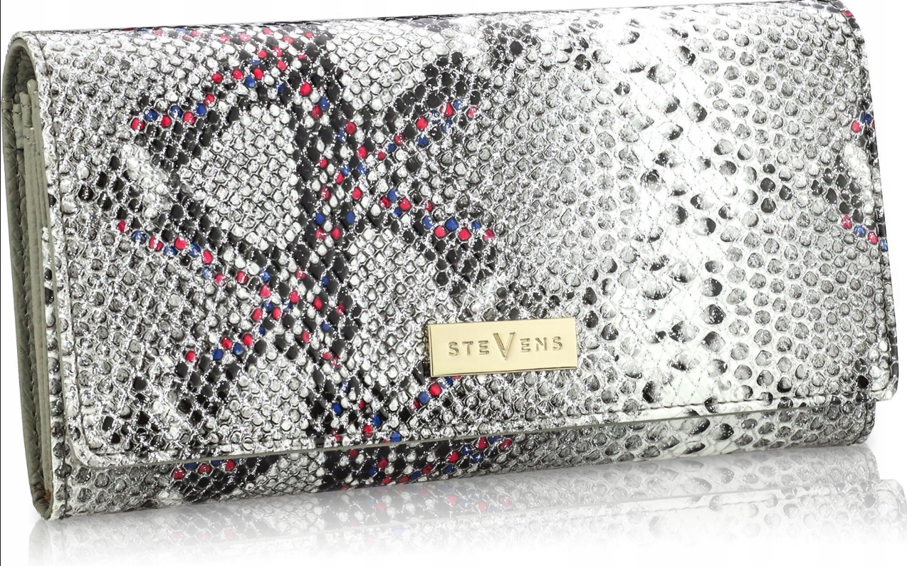 Moteriška piniginė STEVENS su RFID apsauga D1684