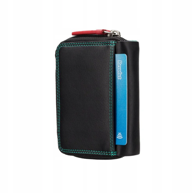 Moteriška piniginė Visconti Rainbow RB53, juoda, odinė N428