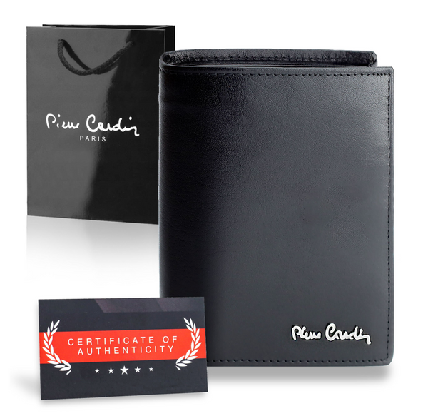 Vyriška piniginė Pierre Cardin, natūrali oda, RFID apsauga 623206