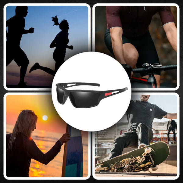 Sportiniai lauko poliarizuoti akiniai, universalūs