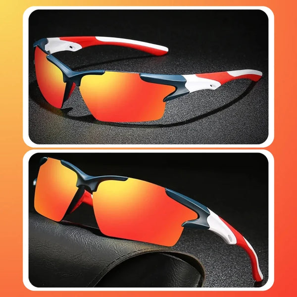 Poliarizuoti akiniai nuo saulės H17, raudoni