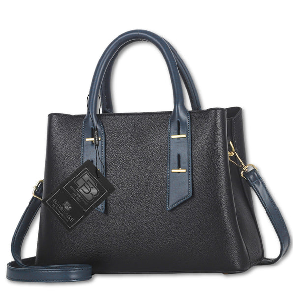 Moteriška odinė rankinė BAD&BAGS, juoda