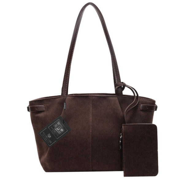 Moteriška rankinė, ruda eko oda