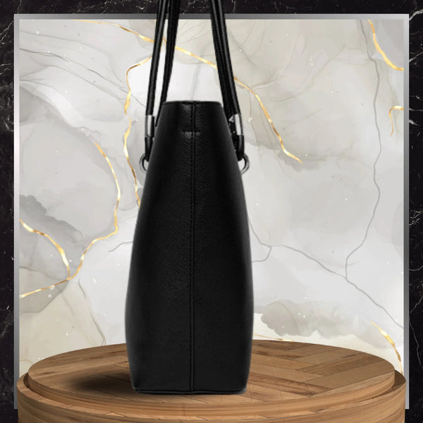Moteriška odinė rankinė BAD&BAGS, juoda N500