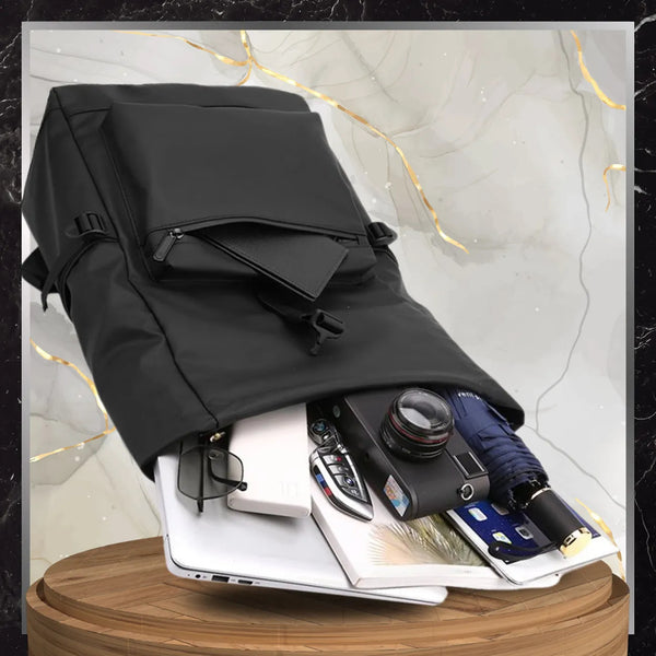 Kelioninė kuprinė, juoda, rankinis bagažas