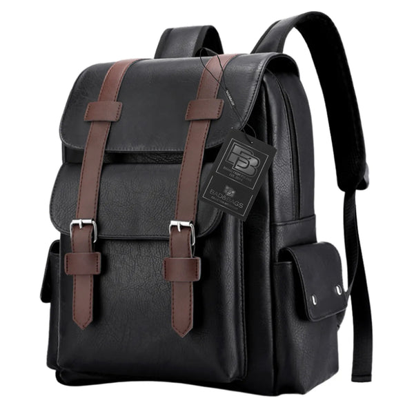 Odinė kuprinė, juoda