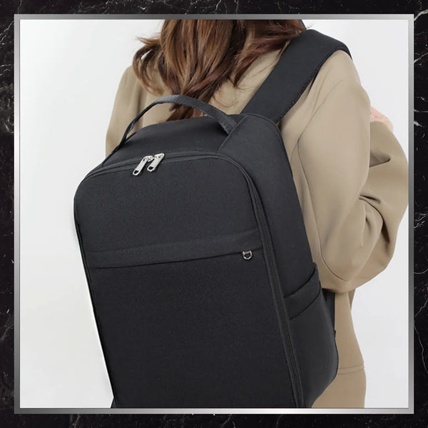 Kelioninė kuprinė BAD&BAGS, juoda, vandeniui atspari