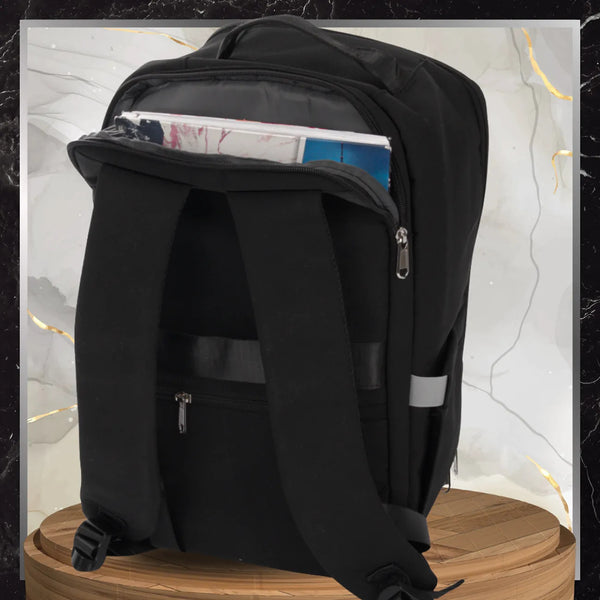 Kelioninė kuprinė BAD&BAGS, juoda, vandeniui atspari