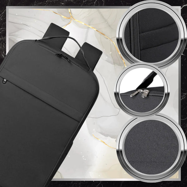 Kelioninė kuprinė BAD&BAGS, juoda, vandeniui atspari