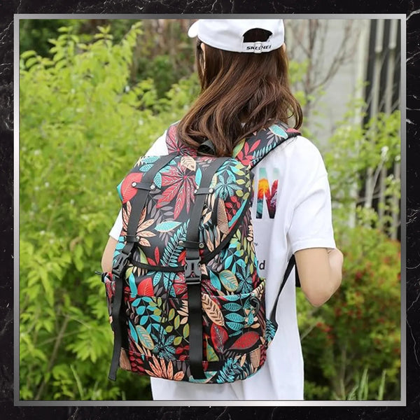 Kelioninė miesto kuprinė BAD&BAGS, spalvota, vandeniui atspari