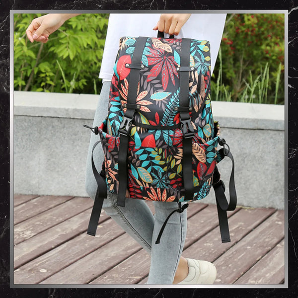 Kelioninė miesto kuprinė BAD&BAGS, spalvota, vandeniui atspari