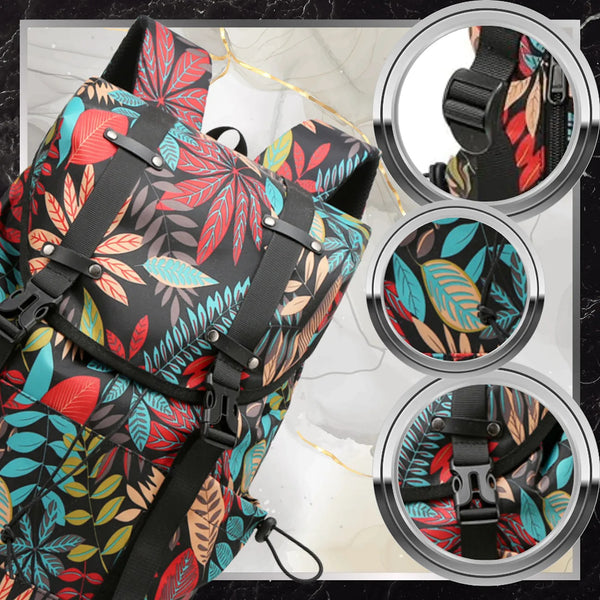 Kelioninė miesto kuprinė BAD&BAGS, spalvota, vandeniui atspari