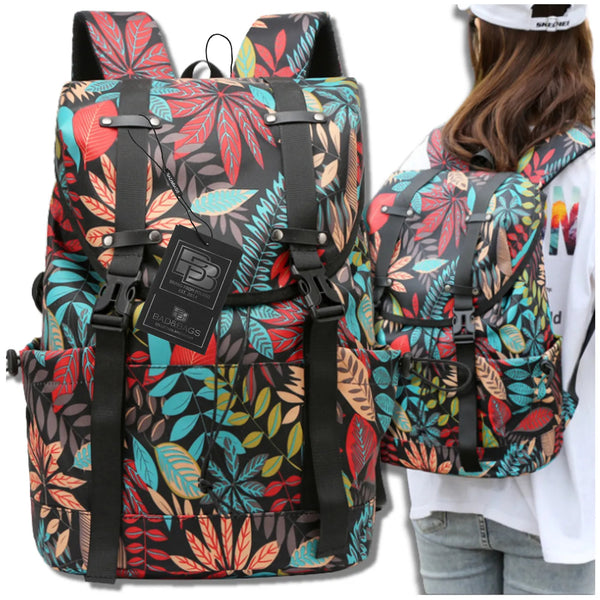 Kelioninė miesto kuprinė BAD&BAGS, spalvota, vandeniui atspari