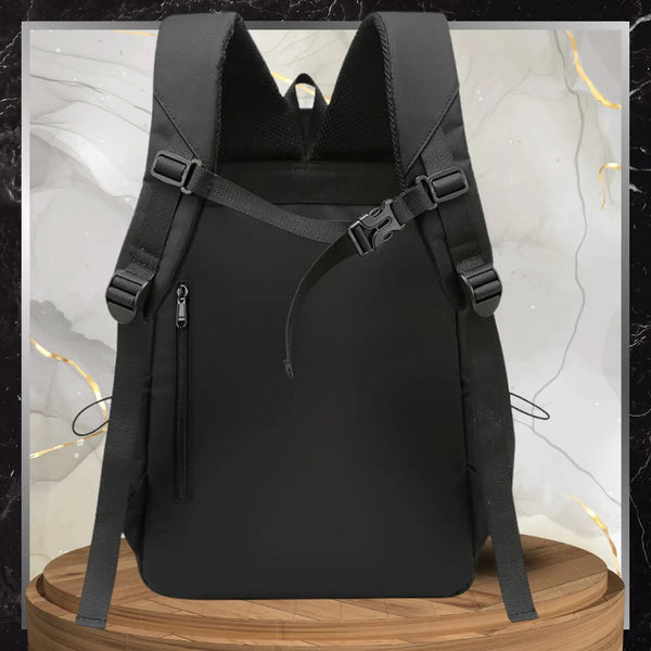 Kelioninė kuprinė BAD&BAGS, juoda, vandeniui atspari N488