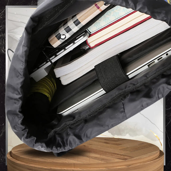 Kelioninė kuprinė BAD&BAGS, juoda, vandeniui atspari N488