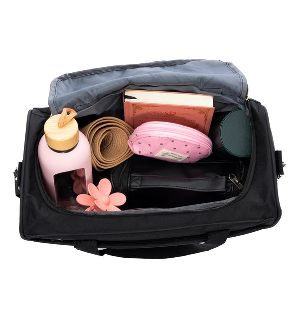 Kelioninis krepšys BAD&BAGS, juodas