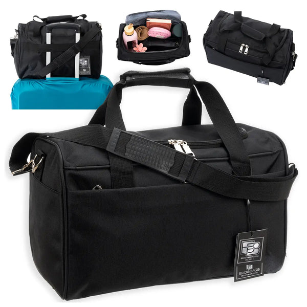 Kelioninis krepšys BAD&BAGS, juodas