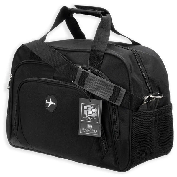Kelioninis krepšys BAD&BAGS, juodas N496