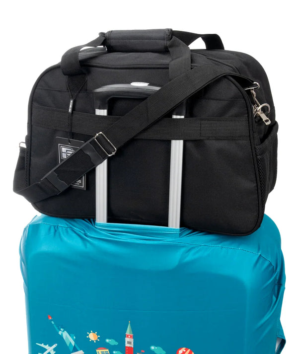 Kelioninis krepšys BAD&BAGS, juodas N496