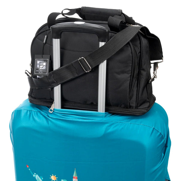 Kelioninis krepšys BAD&BAGS, juodas N497
