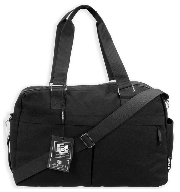 Kelioninė rankinė BAD&BAGS, juoda, kelioninė
