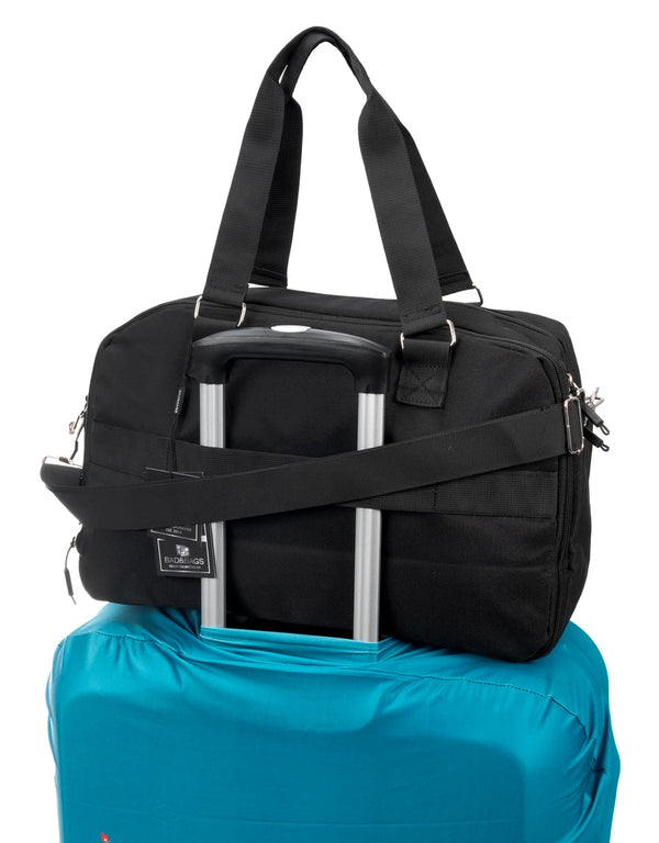 Kelioninė rankinė BAD&BAGS, juoda, kelioninė