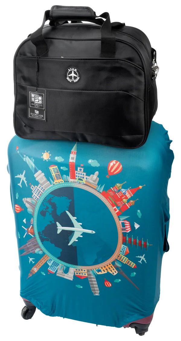 Kelioninė rankinė BAD&BAGS, juoda, kelioninė N498