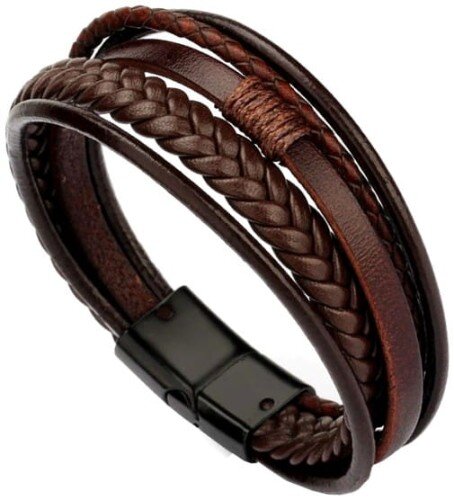 Apyrankė vyrams V110 tamsiai ruda A31