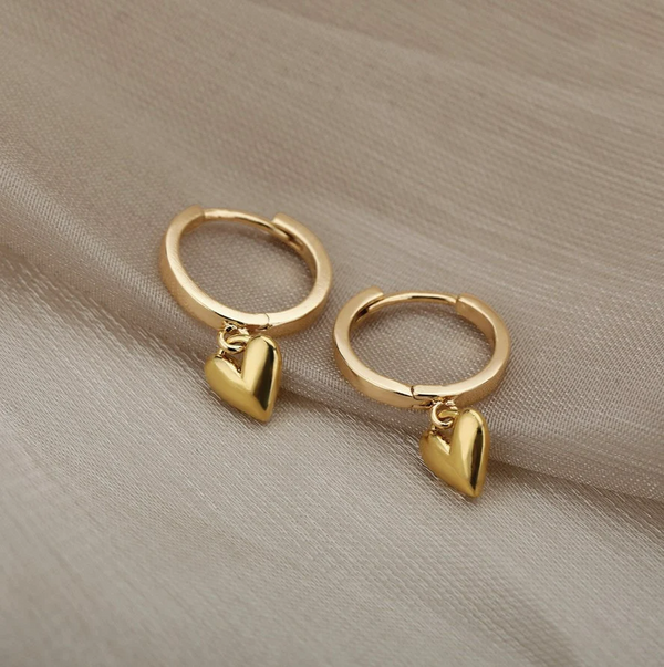 Auskarai moterims A55, aukso spalvos