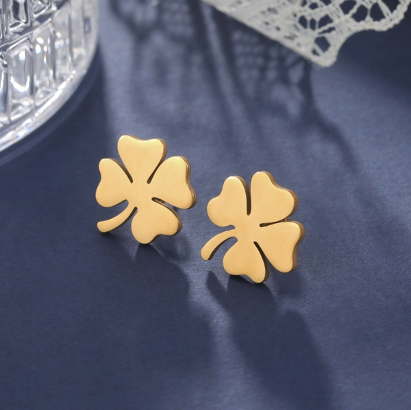 Auskarai moterims A59, aukso spalvos