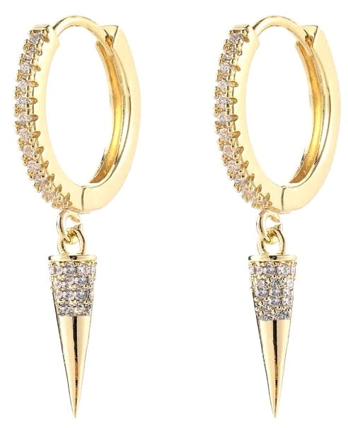 Auskarai moterims G26-2, auksinė