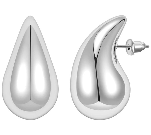 Auskarai S56, sidabriniai