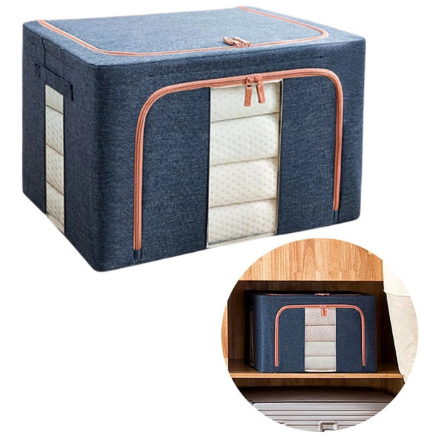Dėklas spintos stalčiui 50 cm x 40 cm x 33 cm F18 mėlynas