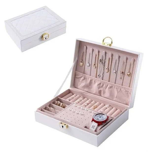 Dėžutė papuošalams DS129 balta