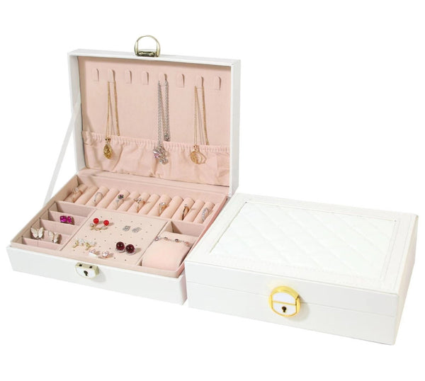 Dėžutė papuošalams DS129 balta