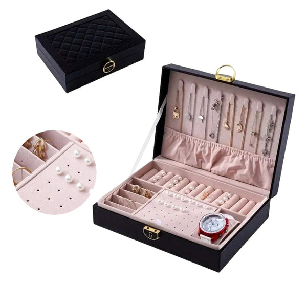 Dėžutė papuošalams DS129 juoda