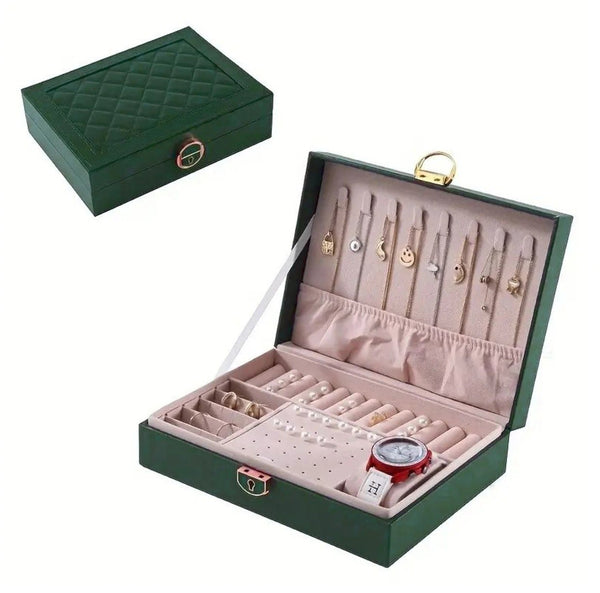 Dėžutė papuošalams DS129 žalia