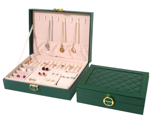 Dėžutė papuošalams DS129 žalia