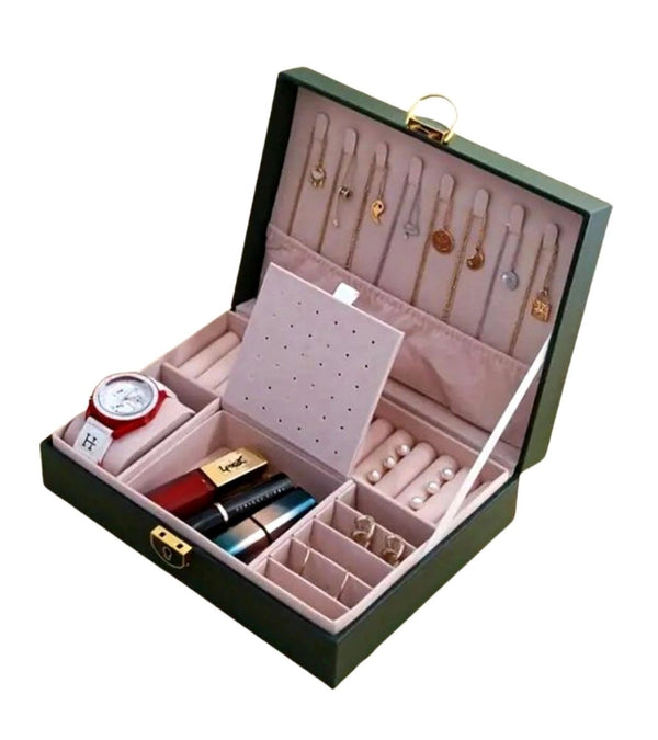 Dėžutė papuošalams DS129 žalia