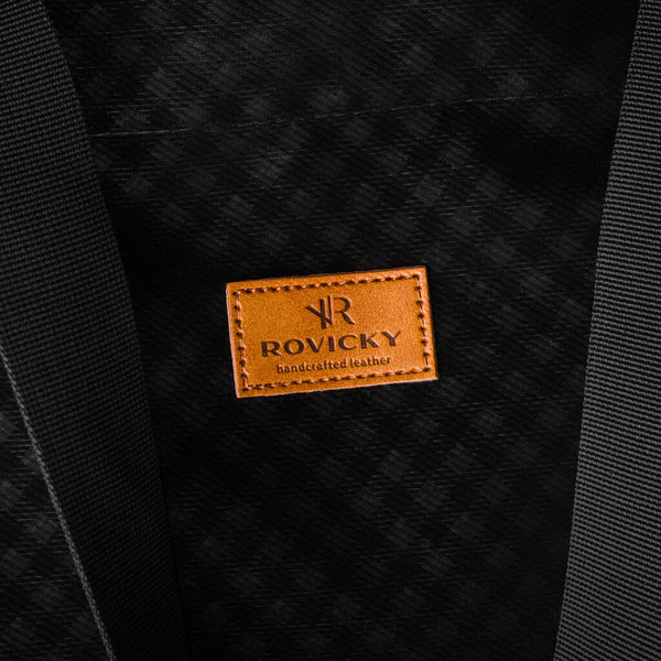 Didelė rankinė moterims Rovicky, juoda