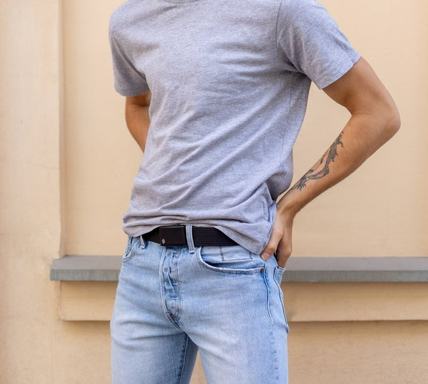 Diržas Stevens DI03, juodas D205