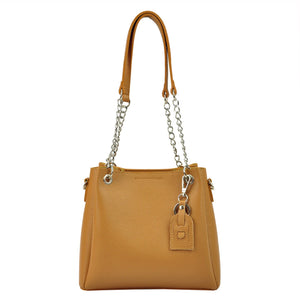 Luka 19-62 DOLLARO natūralios odos rankinė, camel-1 camel-1