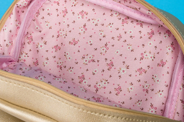 Dviejų moteriškų kosmetinių rinkinys K11, auksinis