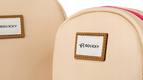 Dviejų moteriškų kosmetinių rinkinys K12, smėlio spalvos