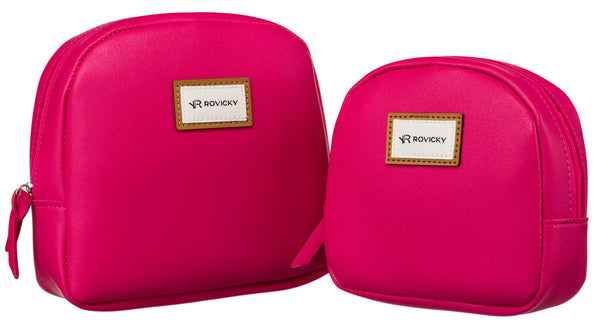 Dviejų moteriškų kosmetinių rinkinys K9, rožinis